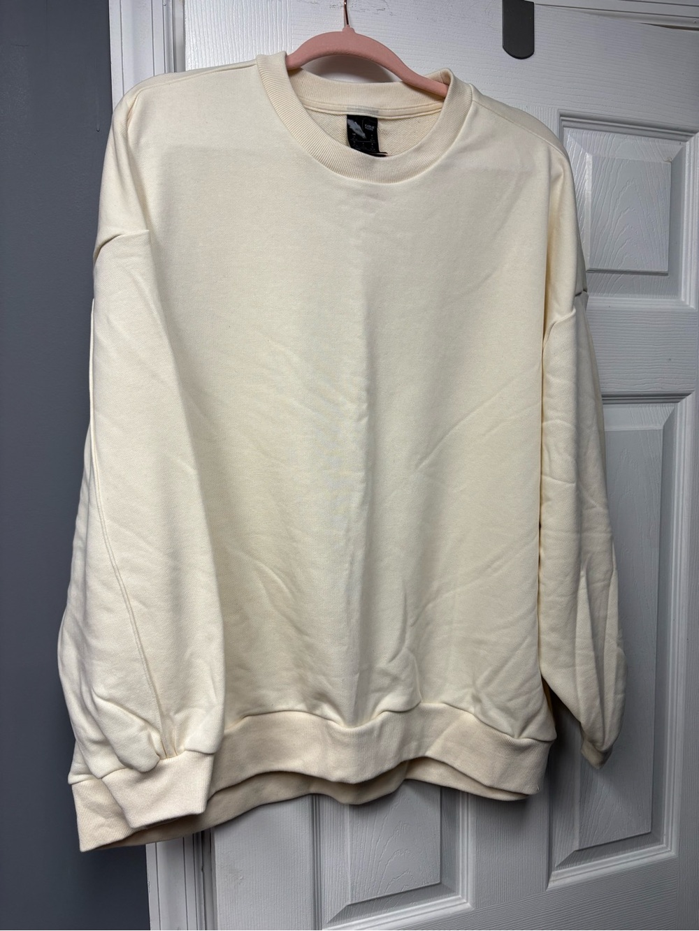 Adidas Women’s Karlie Kloss Cream Crewneck Sweatshirt